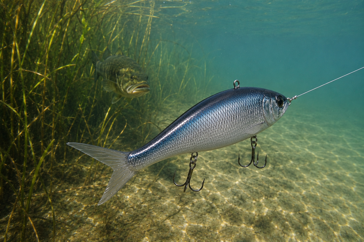 Bass Swimbait – Large Baitfish Profile, 230mm