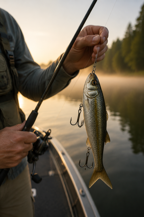 Bass Swimbait – Forked Tail Design, 220mm